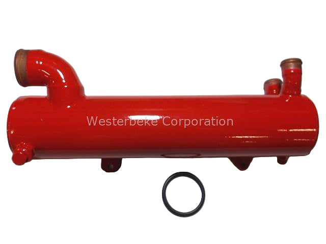 Westerbeke 052493 Heat Exchanger STD copper 26.0 EDE/A & 23.0 EGED
