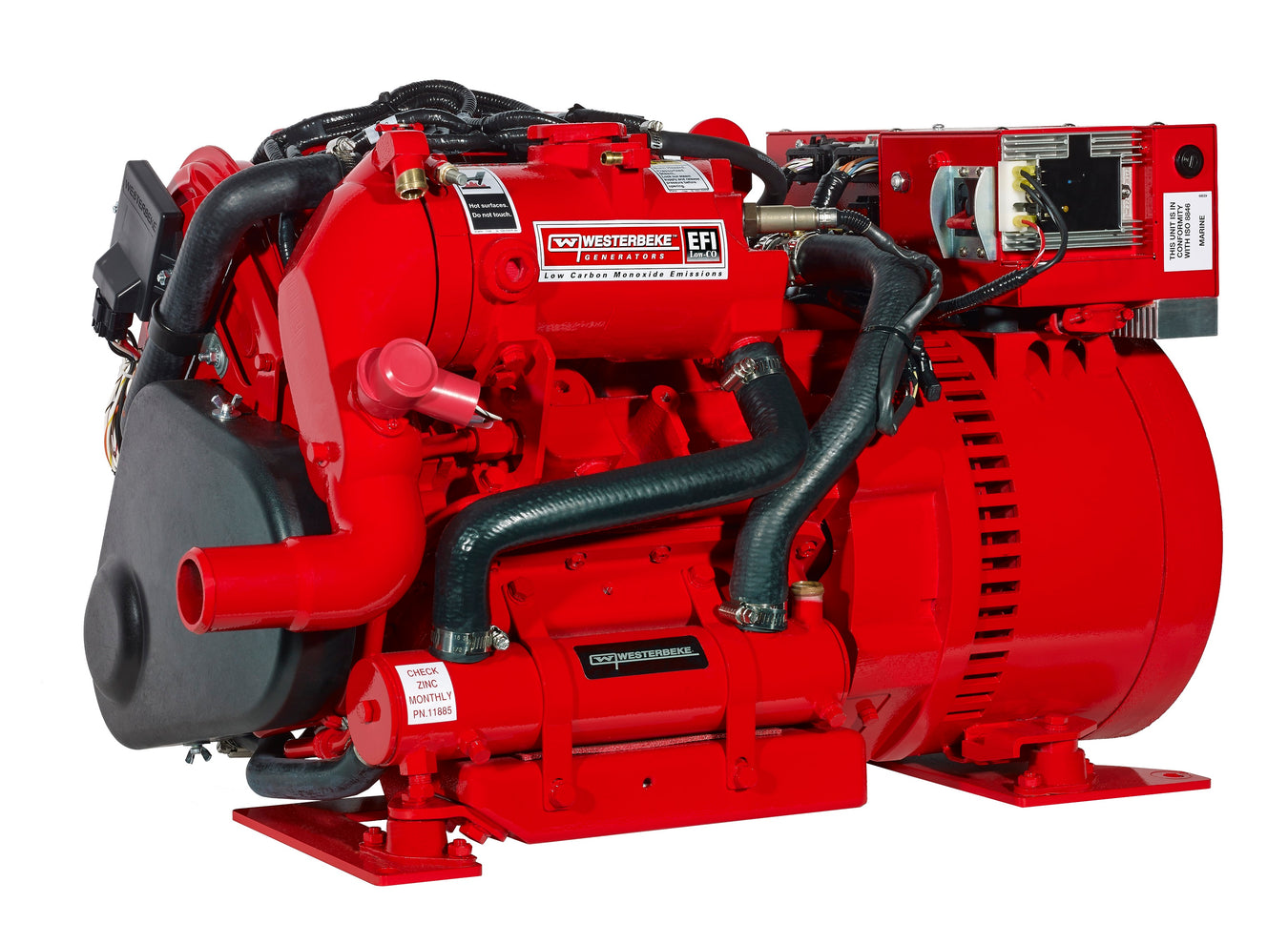Westerbeke Petrol 4.2/5.0 -  6.2/7.0 - 7.6/9.5 -  MCGA/B  ( EFI)  Service Parts