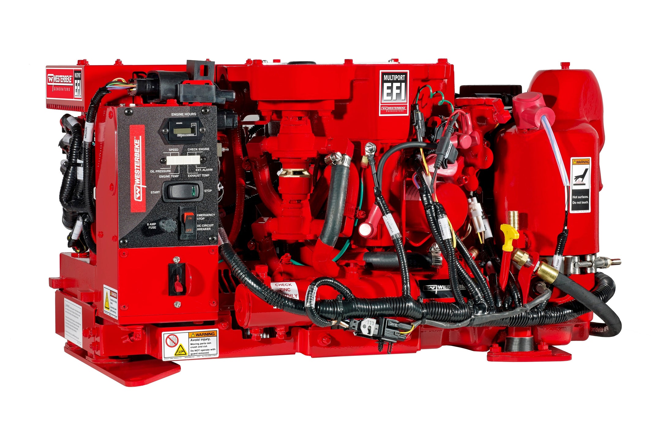 Westerbeke 3.5 KW -50 Hz EFI (3.5 MCGB) Marine Petrol Generator ...